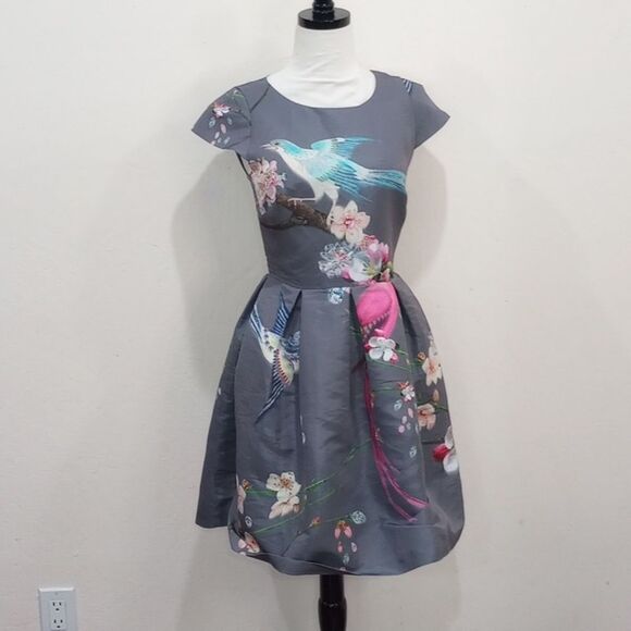 Zaldana Flight Of The Orient Dress -  Size 1 / USA Size 4 - Picture 6 of 14